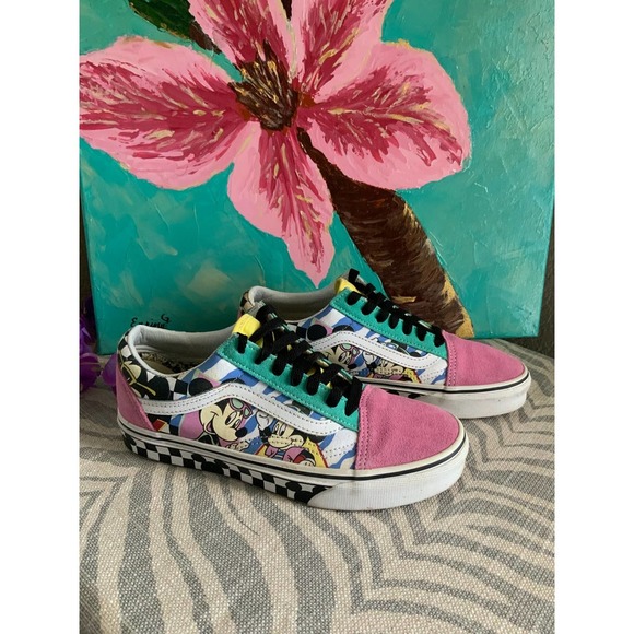 Disney Vans Unisex old school  80s size 7 1/2 - Picture 3 of 6
